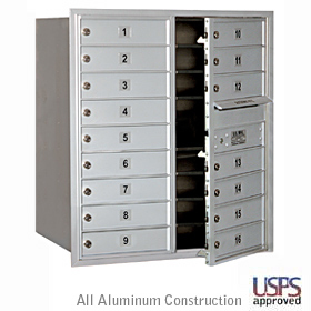Horizontal Wall Mount Mailboxes